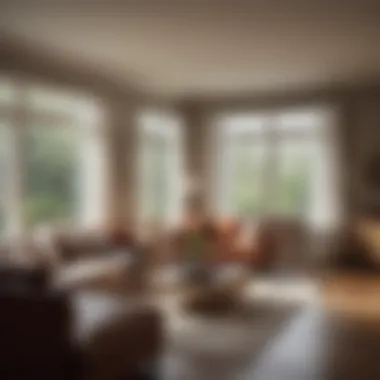 The Comfort of Home A serene living space showcasing the essence of home
