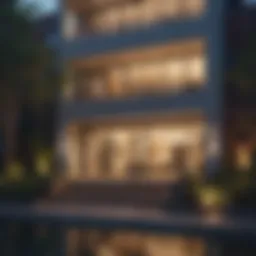 Architectural elegance of Roberts Landing Apartments