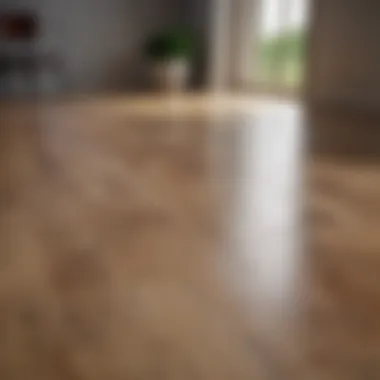 Natural ingredients used for cleaning laminate floors