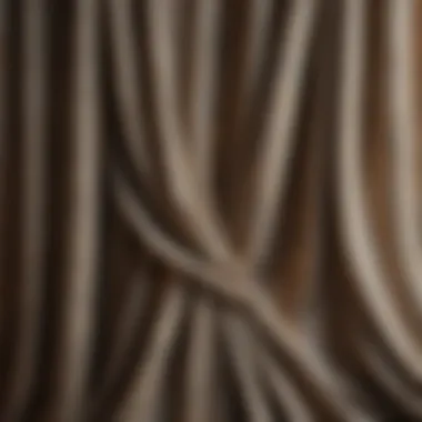 Heavy-Weight Drapery Fabric Heavy-weight drapery fabric with intricate patterns, showcasing its textural depth and durability.