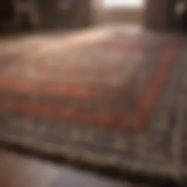 Before and After: Rug Cleaning Transformation Before and after comparison of a cleaned rug
