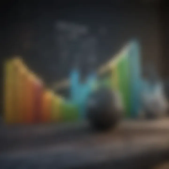 Graph illustrating economic growth and rental trends