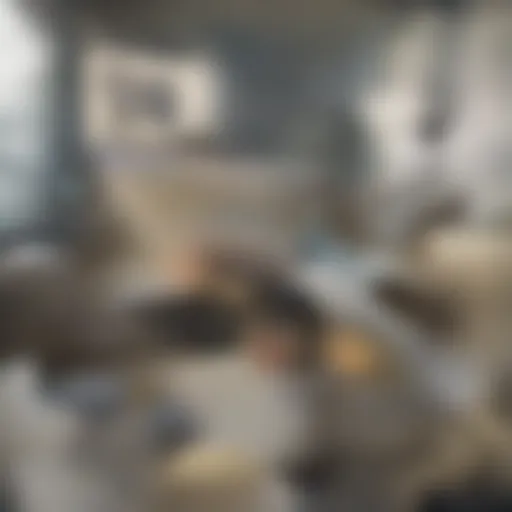 Visual representation of a greasy kitchen sink