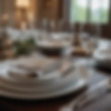 An array of flatware arranged for a formal dining experience