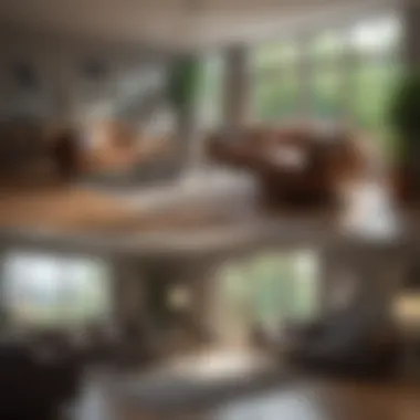 Transforming Your Space: Before and After Before and after cleaning a living room