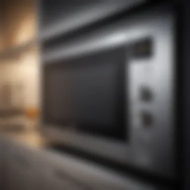 Microwave Interior After Cleaning A sparkling clean microwave interior