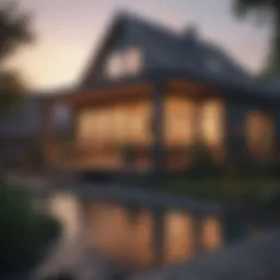 Visual representation of a buyer's market dynamics