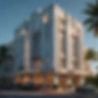 Architectural beauty of Art Deco buildings in Miami