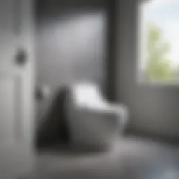 Innovative non-clogging toilet design showcasing modern aesthetics
