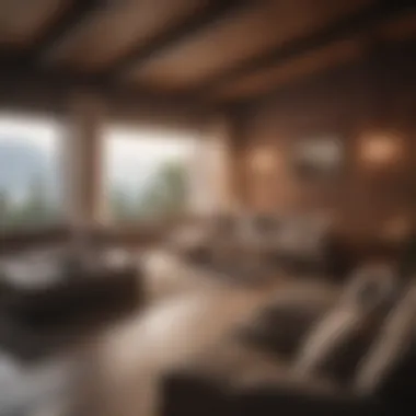 A well-furnished vacation rental interior that highlights amenities.