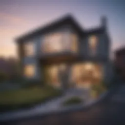 A detailed diagram demonstrating different methods of square footage calculation.