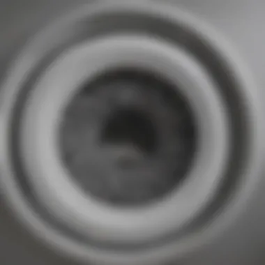 Lint Buildup in Dryer Vents Visual representation of a dryer vent system showcasing lint buildup