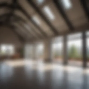 Natural Light in Open Space Loft Bright open space loft featuring natural light