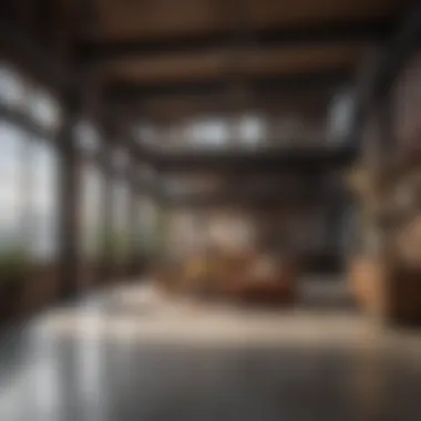 Innovative Loft Layout Innovative layout of an open space loft