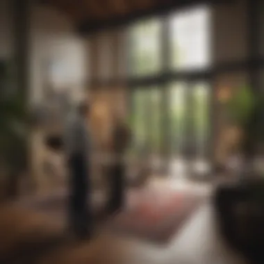 Financial Strategies for Property Investment A professional discussing financial strategies with a client