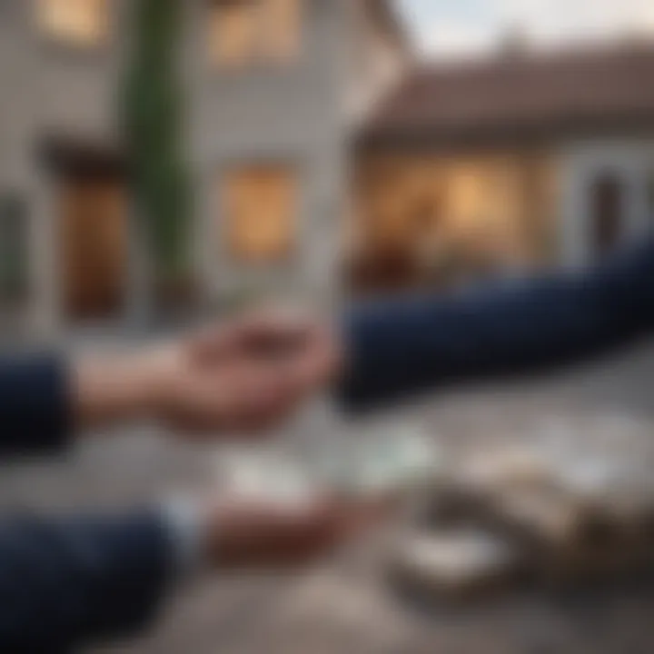 Quick transaction between cash buyer and seller