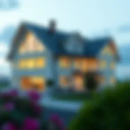 An overview of various house valuation techniques illustrated with graphs and charts