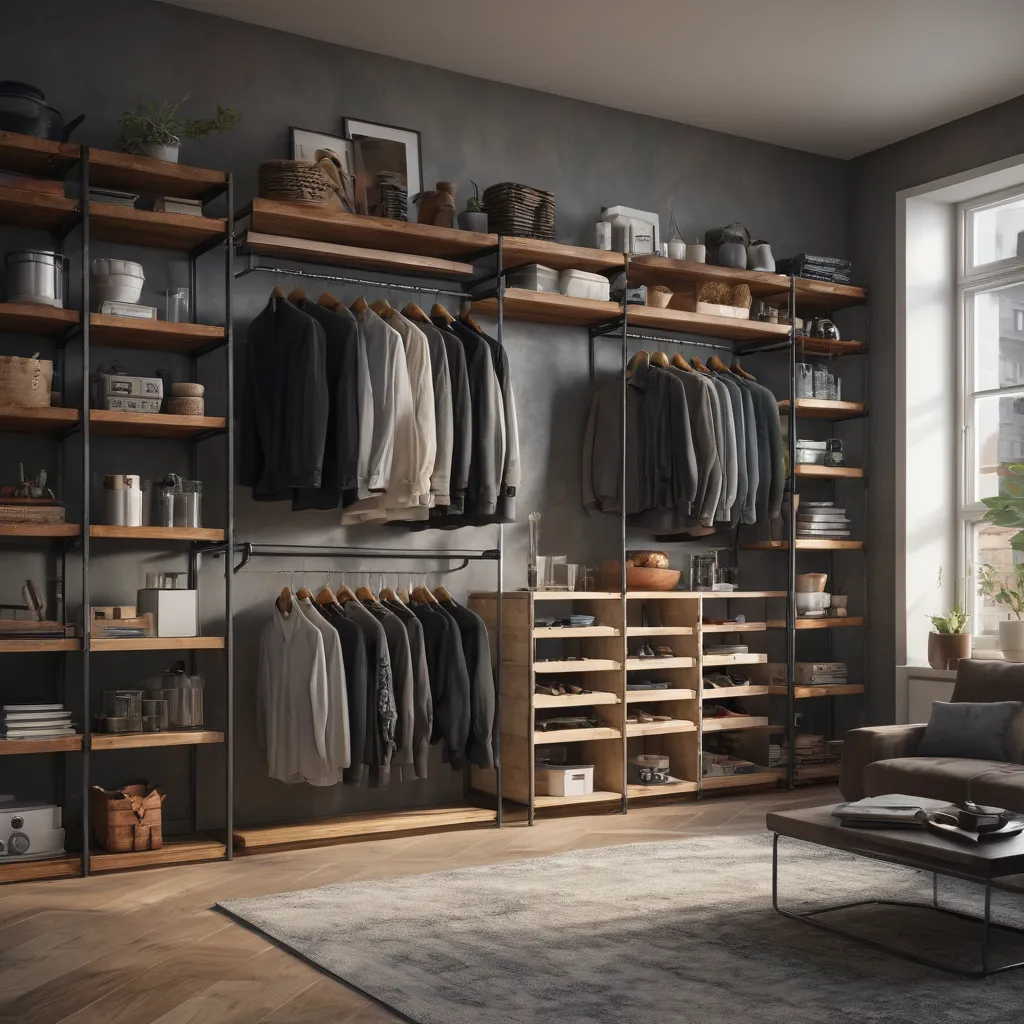 Creative Solutions for Small Apartment Walk-In Closets